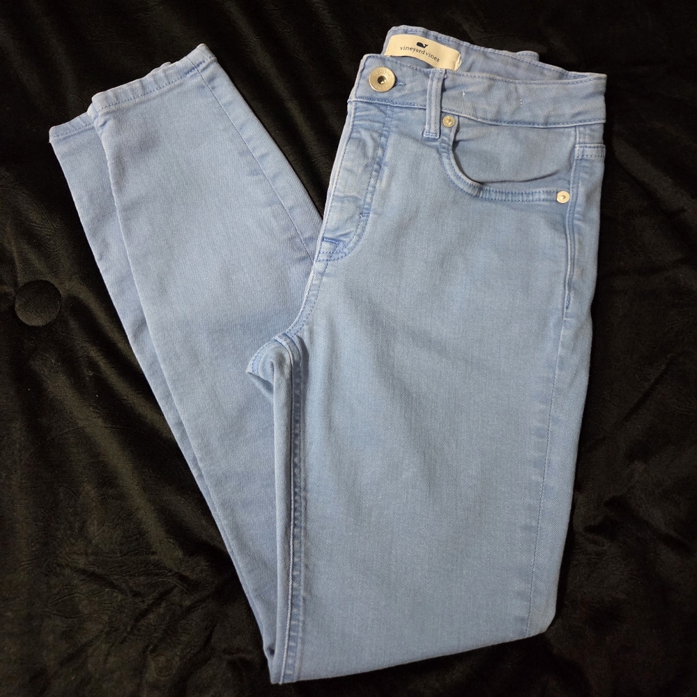 Vineyard Vines Women's Light Blue Skinny Jeans